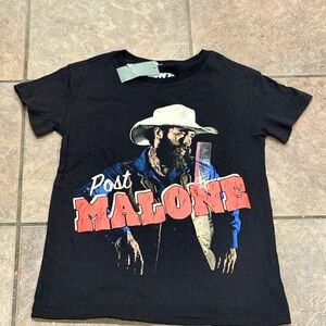 Black Graphic Kids T-Shirt